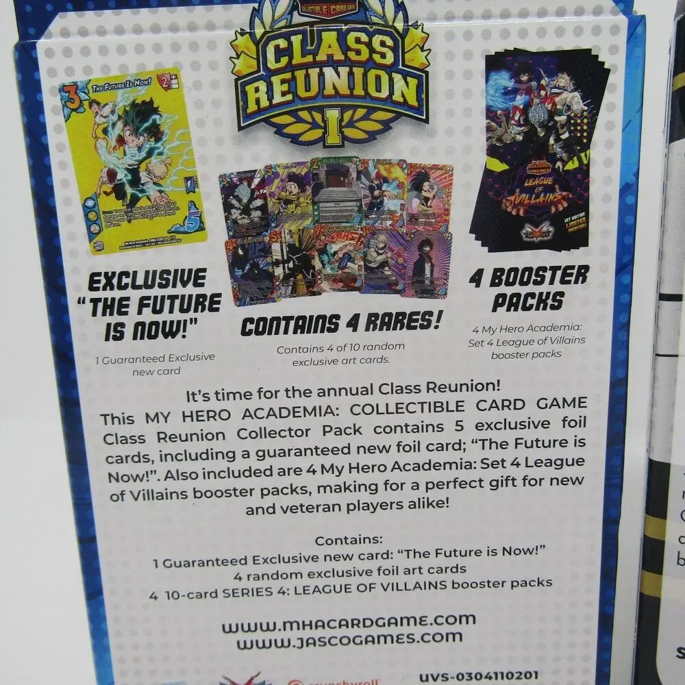 My Hero Academia CCG Class Reunion Collector Pack & Eraser Head Deluxe Starter